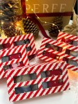 Skarpetki świąteczne damskie box 3 szt paski