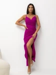 Kai purpurowa elegancka sukienka długa